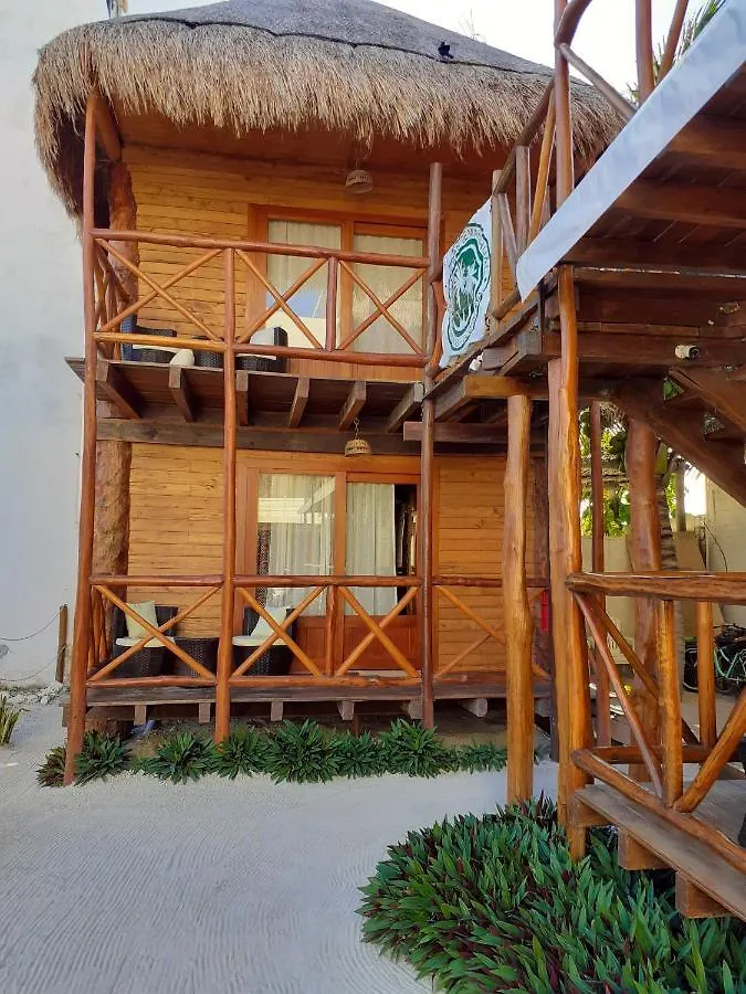 Lodge Palmeras De Mahahual Cabanas Mexiko