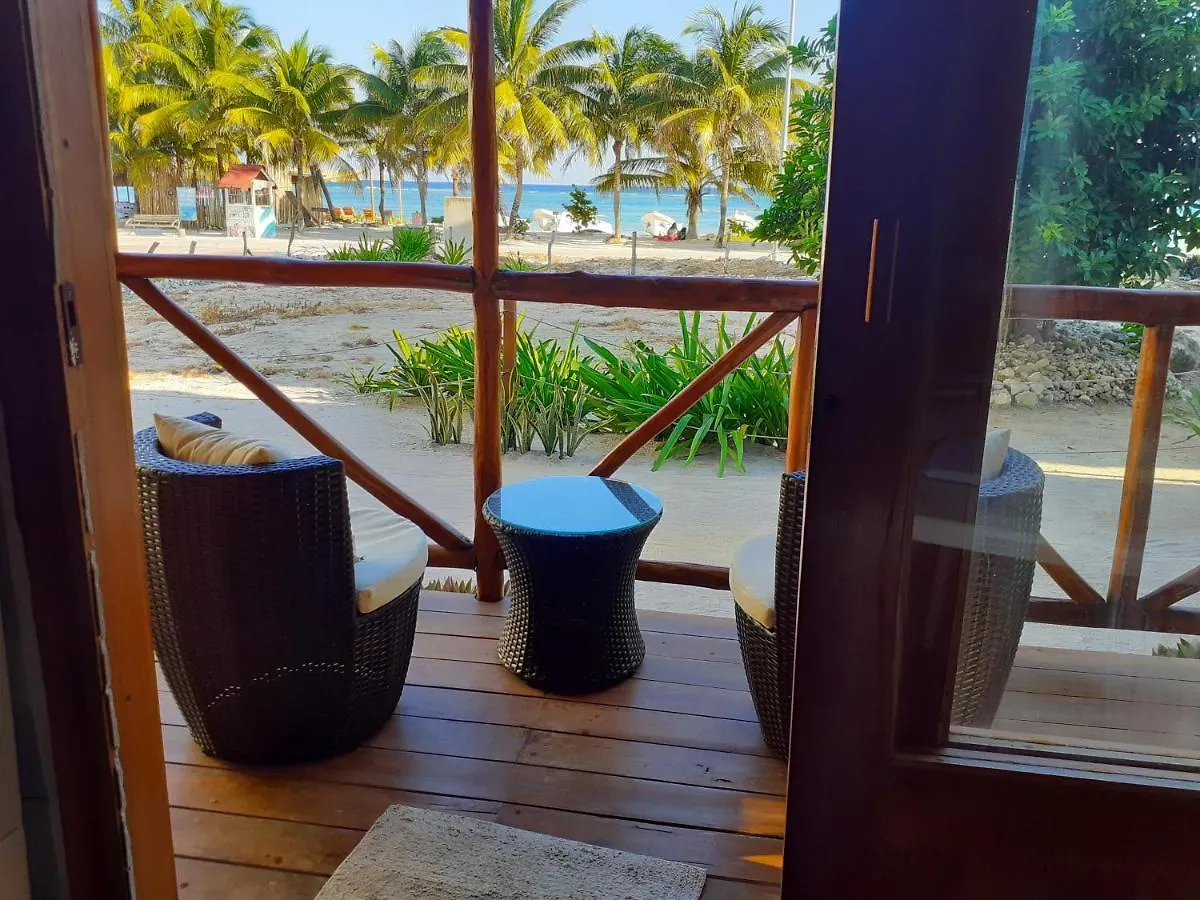 Alojamento de Turismo Selvagem Palmeras De Mahahual Cabanas